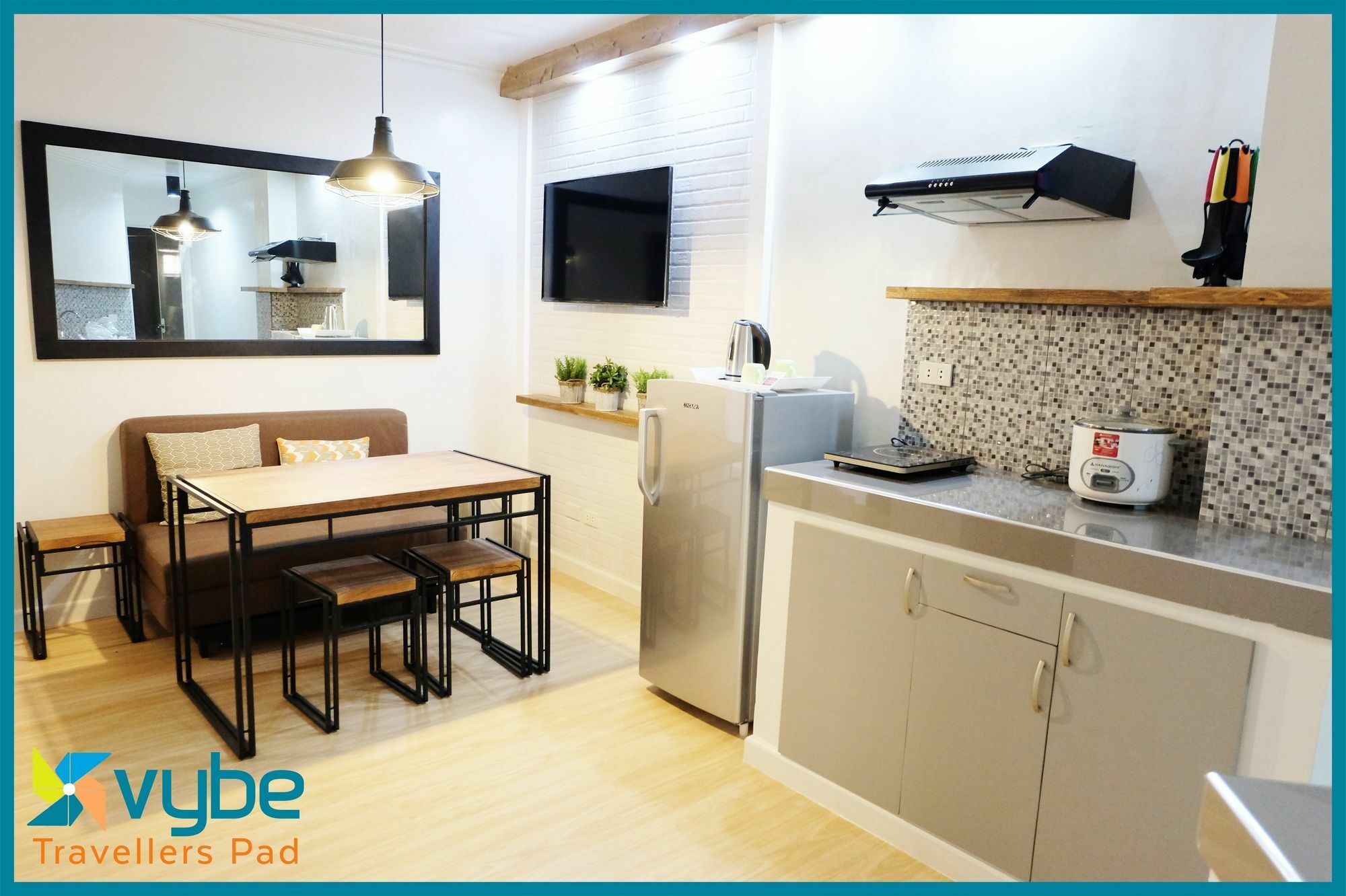 Vybe Travellers Pad Daire Baguio City Dış mekan fotoğraf